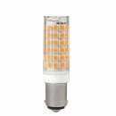 LED Kornlampe klar 10W, b15d, 360&deg;, 3000K 230V, 850llm, wie 70Wm, 67mm, nicht dimmbar