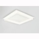 LED Deckenleuchte Square Q50 40W 3600lm 3000K 50x50cm IP20