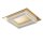 LED Deckenleuchte Square Q50 40W 3600lm 3000K 50x50cm IP20 gold oder Blattgold