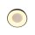 LED Deckenleuchte Ring, &Oslash;38cm 30W 2700K, 2700Lm  schwarz