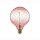 LED Globe filament Gizeh 4W, 330&deg;, 160lm, 2000K, D125 dimmbar pink