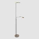 LED- Stehlampe Turound 10W+ 40W, 2700K, 4000+1000lm dim schwenkbar