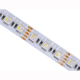 Flex Stripe SMD5050/72 RGB+WW (2700K), 4-Chip, 10mm, 23W/m, 1000lm/m, IP20