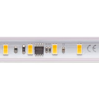 Hochvolt-LED-Streifen 14W/m, 72 SMD-LED/m, 230V  warmwei&szlig; 2700K, ab 1m, IP65 / lfm