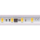 Hochvolt-LED-Streifen 50m Rolle, 14W/m, 1400lm/m, 72 SMD-LED/m, 230V,  warmwei&szlig; 2700K, IP65
