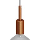 Zylindrisches E27-Lampenfassungs-Kit aus Metall mit 7 cm...
