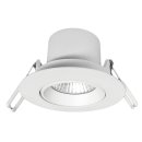 Downlight DTW Aris 10W CCT gelb-dimmbar DTW 2200-2700K, 36&deg; CRI&gt;95 DA=68mm, interner Trafo