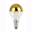 Kopfspiegellampe LED Filament 2W 180lm, E14, 2700K, gold