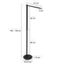 Stehleuchte Serenade, 9W, 2700K, h&ouml;henverstellbar,...