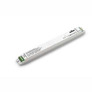 Gleichstrom-LED-Trafo SNP-0-60W-12/24VFD-1 PUSH T&Uuml;V CE MM flach, schmal und lang wei&szlig; 12V