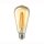LED Rustikalampe filament 4,5W, 420lm, 2500K dimmbar gold
