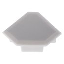 Endkappe f&uuml;r LED-Winkelprofil Texas mini ohne Loch