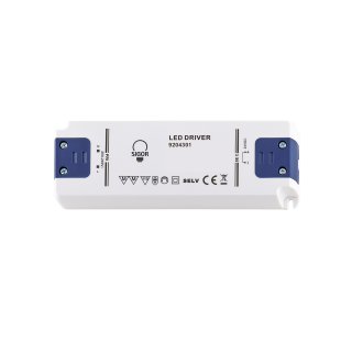 Gleichstrom-LED-Trafo POWERLINE FLAT 0-20W 24VDC 98x35x16mm 0,83A IP20