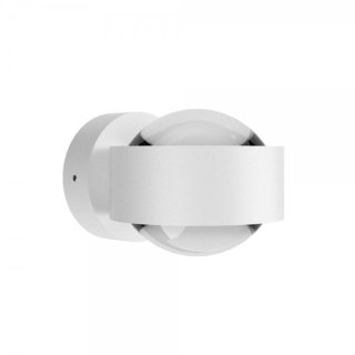 LED Wandleuchte PUK Mini Wall LED outdoor, IP44, Up- Down, 2x8W, mit Linsen klar