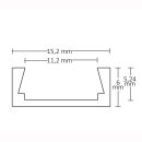 Alu Montageprofil MINI-AB10 f&uuml;r Galaxy PL13/2SIDE...