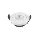 Downlight Diled 6W CCT gelb-dimmbar DTW 2300-2700K, 36&deg; CRI95, DA=68, interner Trafo