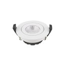 Downlight Diled 6W, 2700 oder 3000K, dimmbar, 36&deg; CRI95 DA=68 interner Trafo (ehemals Haled)