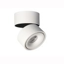 LED- Aufbauleuchte Lissy2, 10,5W, dreh- und schwenkbar dim,  wei&szlig; warmwei&szlig; 3000K