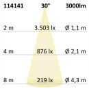 PAR30 Spot, LED 32W, E27,  30&deg;, warmwei&szlig;, 3000lm