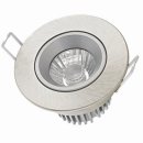 Downlight DTW Diled 10W, gelb-dimmbar DTW 2200-2700K, 36&deg; CRI>95 DA=68mm, interner Trafo wei&szlig; oder nickel (ehemals Haled)