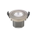 Downlight Diled 10W, 3000K, 36,&deg; CRI&gt;95, DA=68mm, interner Trafo wei&szlig; oder nickel