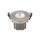 Downlight Diled 10W, 3000K, 36,&deg; CRI&gt;95, DA=68mm, interner Trafo wei&szlig;, schwarz oder nickel