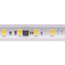 Hochvolt-LED-Streifen 8W/m, 120 SMD-LED/m, 230V  warmwei&szlig; 2700K, ab 1m, IP65 / lfm, 50cm teilbar