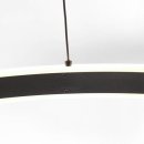 LED Pendelleuchte Ring &Oslash;100cm 80W 2700K 7200lm schwarz