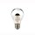 Kopfspiegelbirne E27, Filament-LED 8,5W 900lm, 2700K, silber, dim RA90