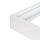 Aufbaurahmen f&uuml;r LED Panel 600 x 1200 mm, wei&szlig;