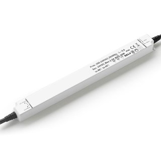 Gleichstrom-LED-Trafo 24V/DC, 0-60W ultraflach und schmal, IP66