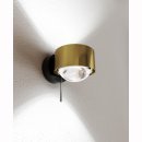 LED Wandaufbaulampe PUK PRO 80, LED 2x8WHV  &Oslash;80mm, inkl. Linsen klar