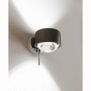 LED Wandaufbaulampe PUK PRO 80, LED 2x8WHV  &Oslash;80mm, inkl. Linsen klar
