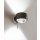 LED Wandaufbaulampe PUK PRO 80, LED 2x8WHV  &Oslash;80mm, inkl. Linsen klar