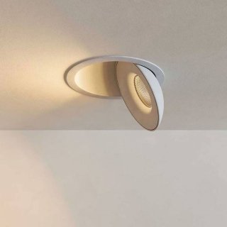LED Deckeneinbauleuchte SPA, 10W, COB, 40&deg;, 530lm, wei&szlig; oder schwarz oder gold/schwarz, dimmbar, CRI 90, IP54