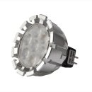 MR16 LED  6W Premium Nichia 36&deg; warmwei&szlig;, dimmbar 12V AC/DC