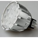 MR16 LED  8W 530lm Premium Nichia 36&deg; warmwei&szlig;, dimmbar 12V AC/DC