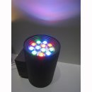 Wandaufbaulampe UP-Down LED 12W RGB