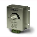 Gleichstromdimmer 12-24V max 8A manuell Drehknopf, Auf-...