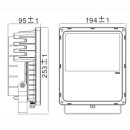 LED Floodlight  50W IP65 120&deg; 1x50W Bridgelux COB Professional