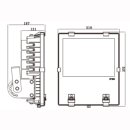 LED Floodlight 150W IP65 120&deg; 2x70W Bridgelux COB Professional 