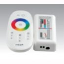 RGB-W Controller Set  Farbrad 4-Kanal, Funkfernbedienung wei&szlig;, 20 Programme, 