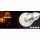 LED Kugelbirne klar 6W, E27, 300&deg;, 0-100% dimmbar, 540lm, klare Abdeckung