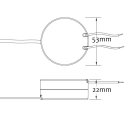 Gleichstromtrafo Einbaunetzteil 12V 0-8W f&uuml;r...