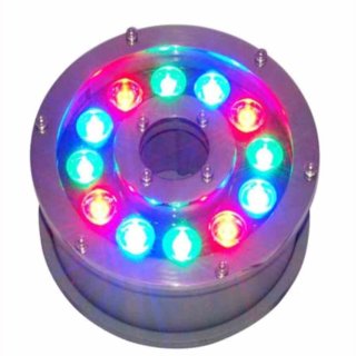 Unterwasser und Springbrunnen Strahler 12W RGB / ww/ w 12x1W IP68