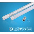 T8 LED-R&ouml;hre 150cm 23/25W Dualwei&szlig; T&Uuml;V Retrofit f&uuml;r KVG (mit Starter) drehbar, CRI&gt;83, 130lm/w