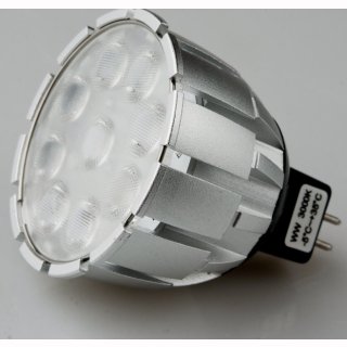 MR16 LED  8W Premium Nichia 36&deg; extra warmwei&szlig; 2700K, 600lm, dimmbar, 12V AC/DC, Ra: 85