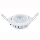 Downlight Spot 10W, superflach 27mm, Cree COB, schwenkbar, 38&deg;, dimmbar, incl. separates Netzteil