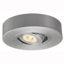 ***nicht lieferbar***Downlight M&ouml;bel Aufbau LED COB 3W, 35&deg;, VA natur poliert, 700mA, schwenkbar, dimmbar, H 21mm