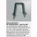 Abstandhalter f&uuml;r Einbauringe in Hohldecken Top Fix 80 DA=60-82mm, ET=75mm